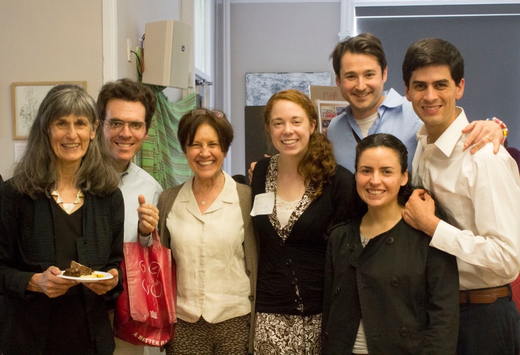 Oral history narrators from Wake Up-New York and the Riverside Sangha attend the “Oral History and Our Times” conference at Columbia University in Spring 2013