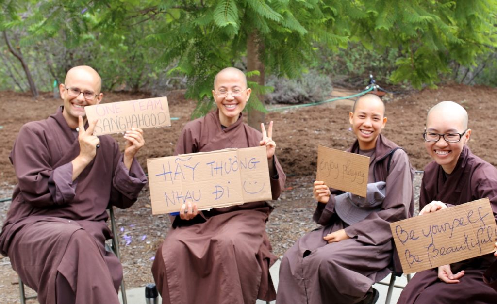 Phap Ho and monastics