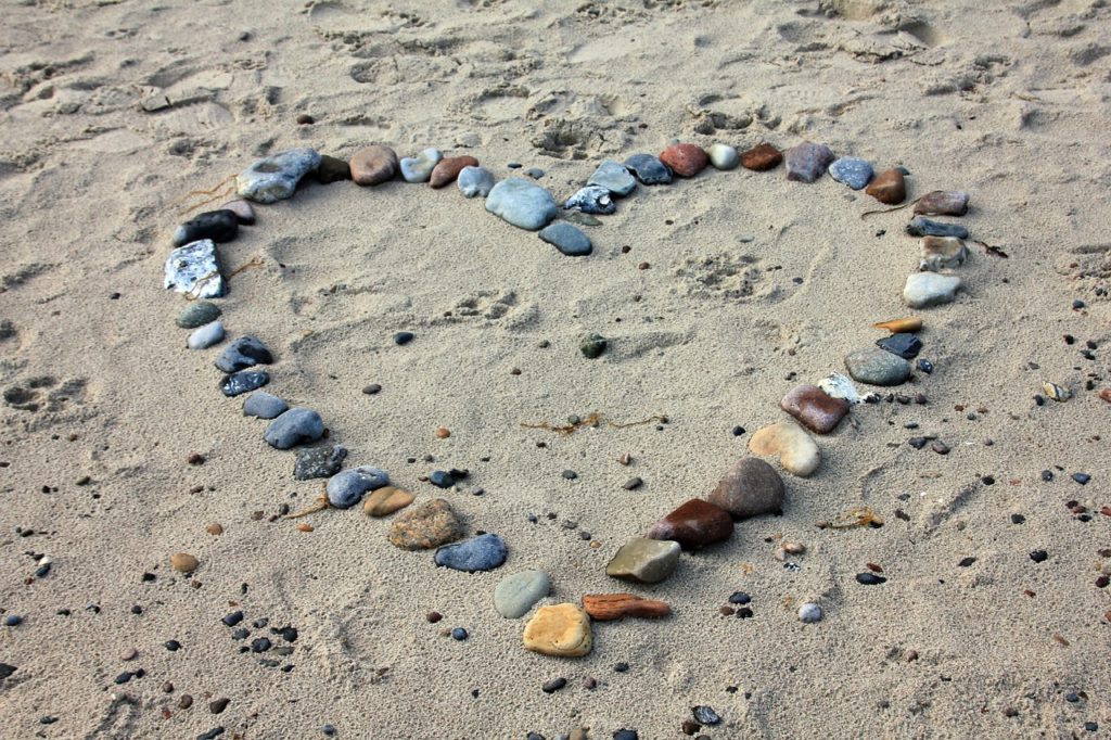 Beach heart